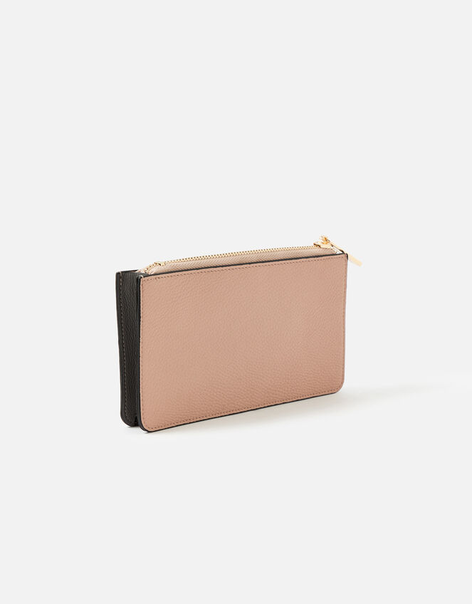 Front Pocket Zip Purse, Pink (PINK), large