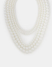 Layered Pearl Necklace, , large