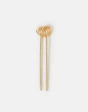 Knot Metal French Pin, , large