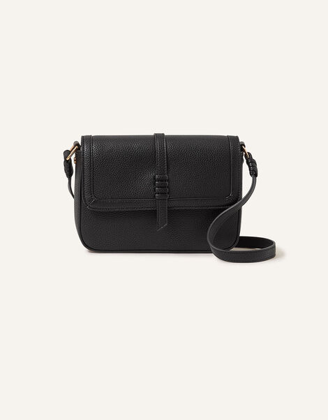 Artisan Detail Cross-Body Bag, Black (BLACK), large
