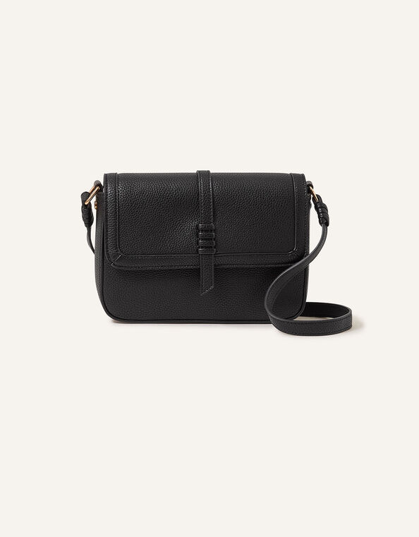 Artisan Detail Cross-Body Bag, Black (BLACK), large