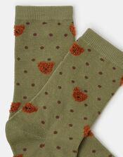 Bear Print Socks, , large