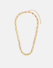Stainless Steel Chunky Link Necklace, , large