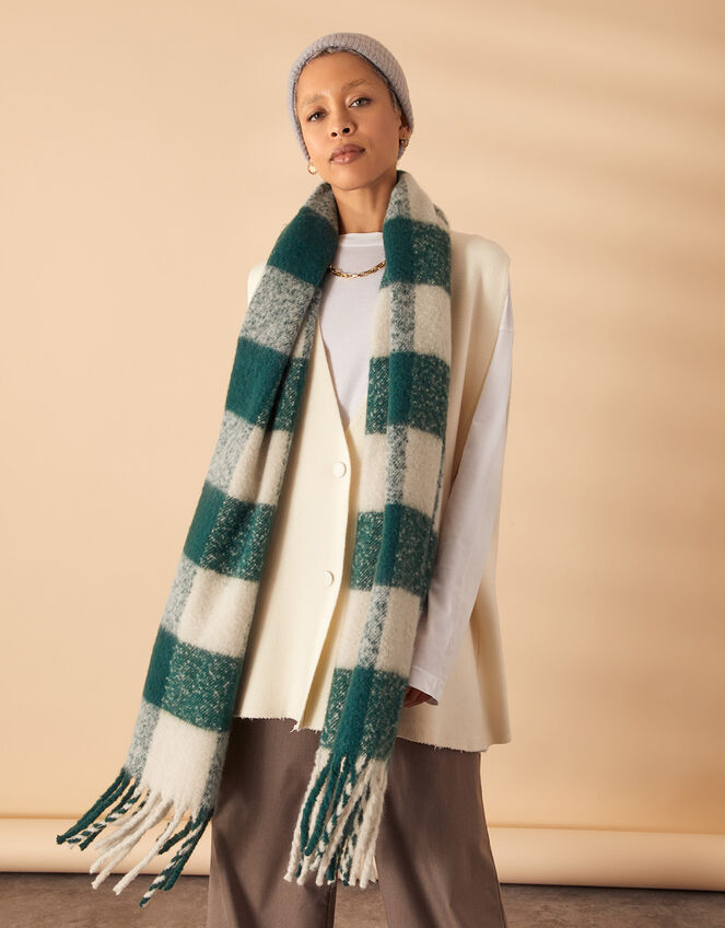 checker board scarf