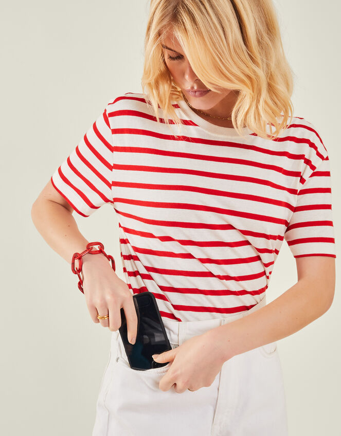 Chunky Resin Chain Phone Wrist Strap, , large