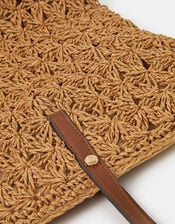 Raffia Tote Bag, , large