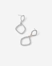 Glamazon Pavé Short Drop Earrings, , large