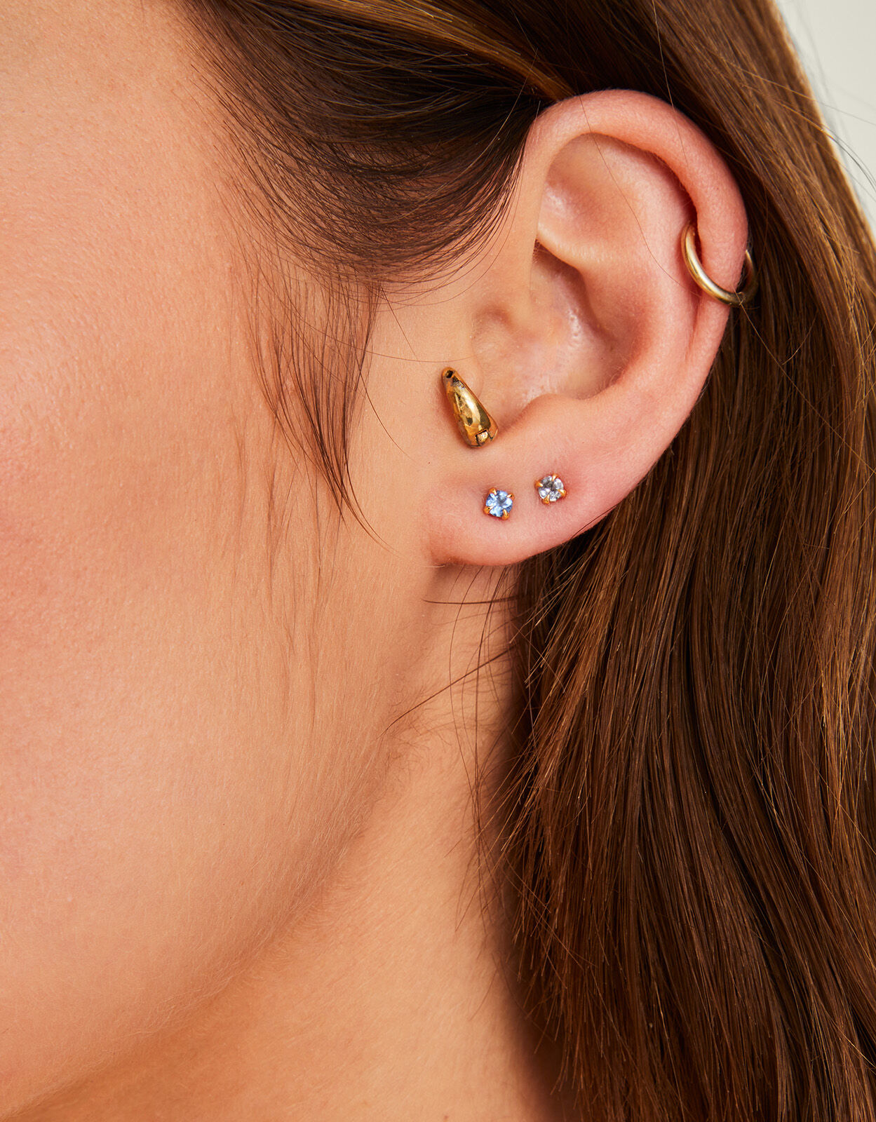 14ct cheap gold studs