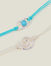 2-Pack Molten Thread Anklets, , large