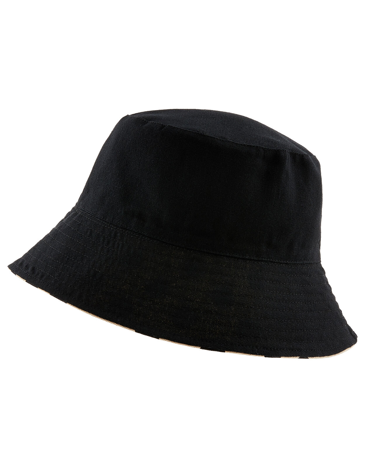 large black bucket hat