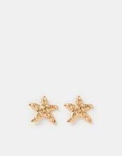Pearl Starfish Stud Earrings, , large