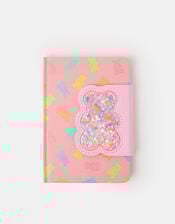 Girls Confetti Bear Notebook, , large