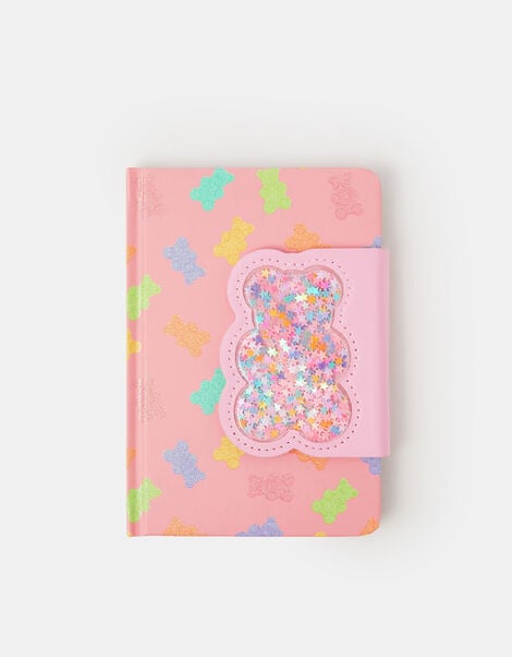 Girls Confetti Bear Notebook, , large