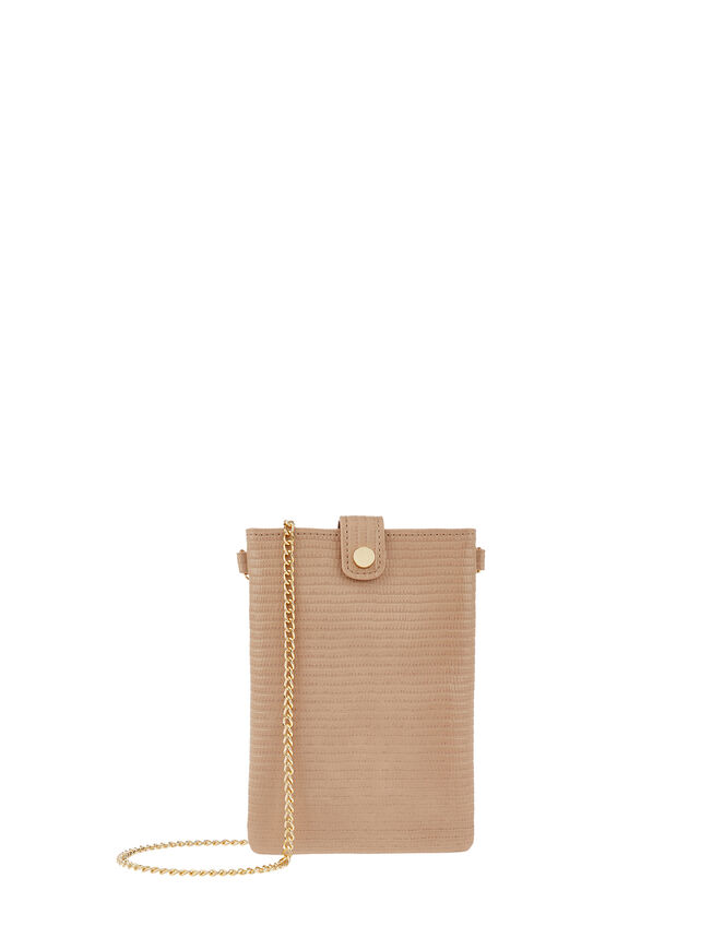Phone Pouch with Chain, Pink (PINK), large