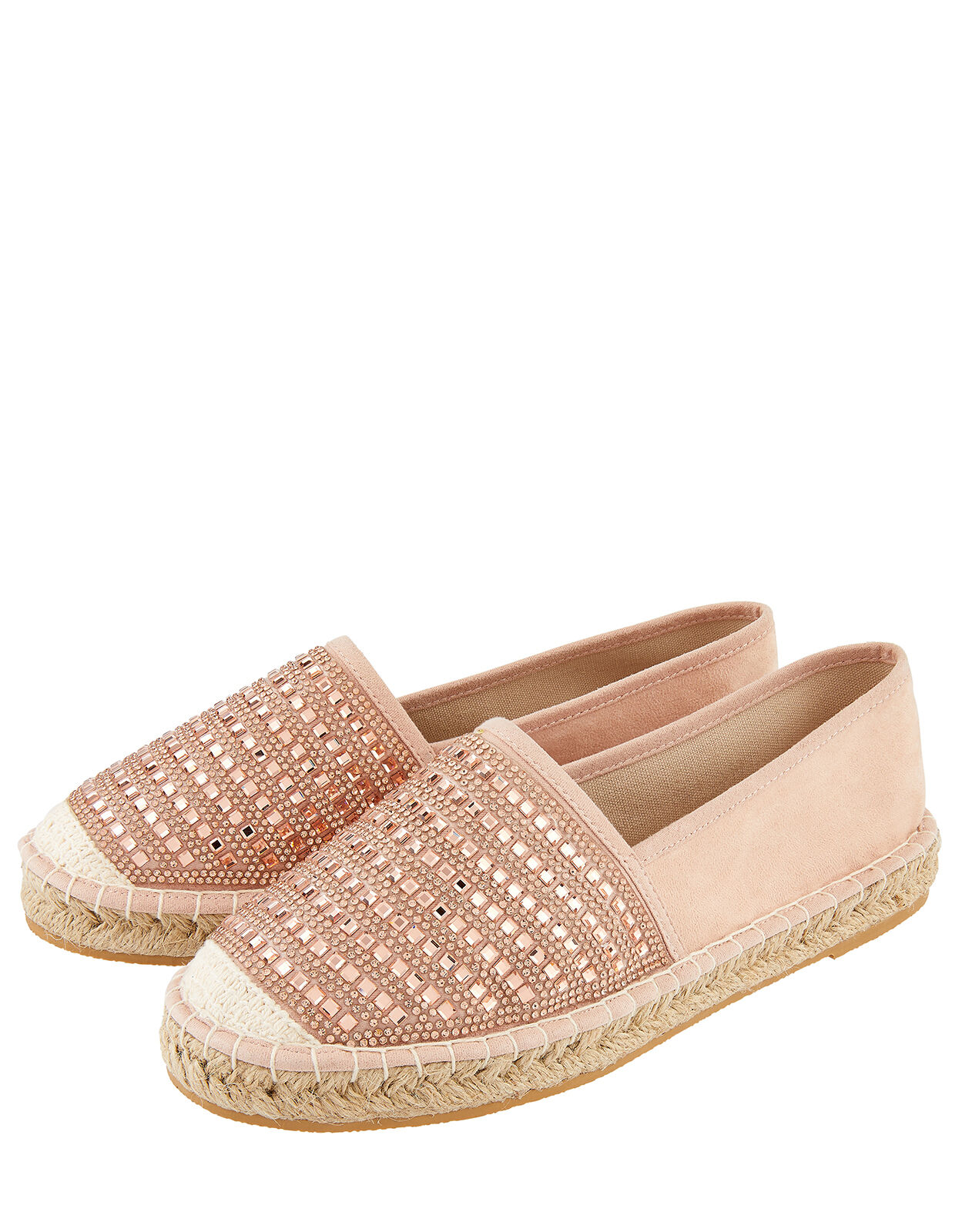 Diamante espadrilles sale