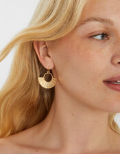Fan Drop Earrings, , large