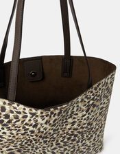 Animal Print Tote Bag, , large