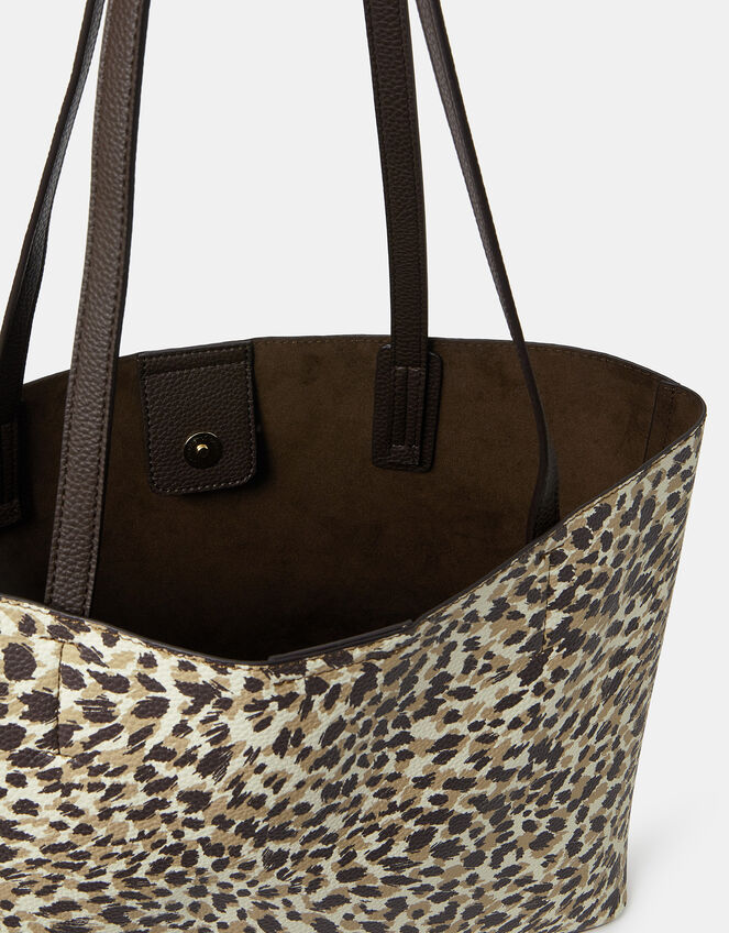 Animal Print Tote Bag, , large