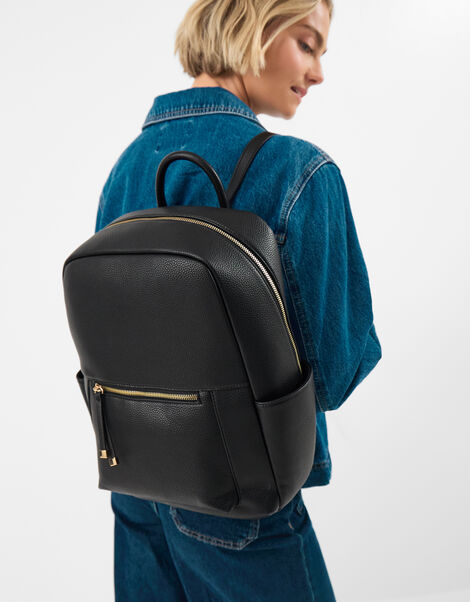 Bonnie Laptop Backpack, Black (BLACK), large