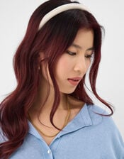 2-Pack Slim Headbands, Black (BLACK WHITE), large