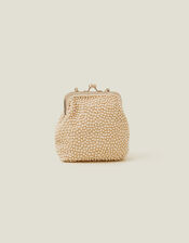 Girls Pearl Clip-Frame Bag, , large