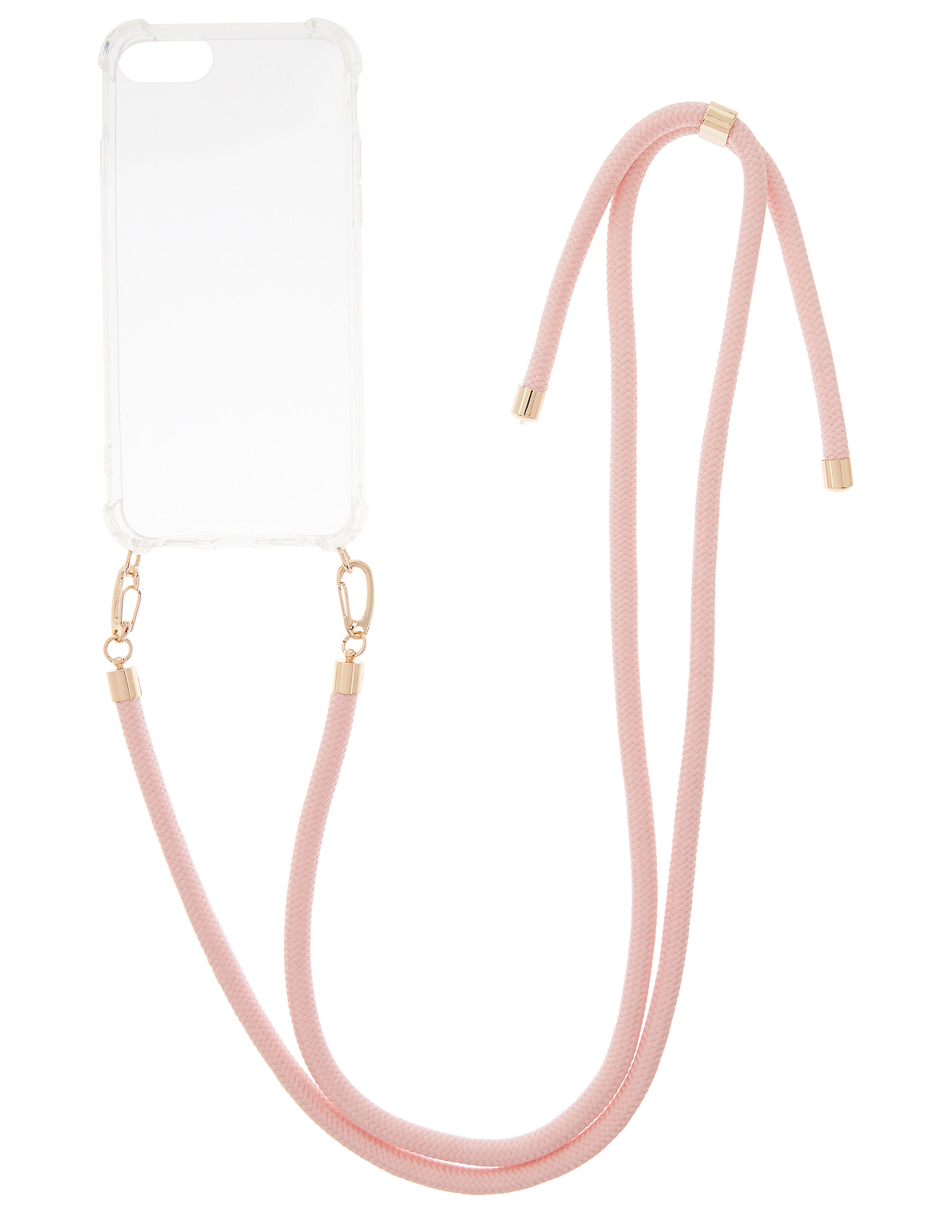 Cord iPhone Necklace, Nude (NUDE), large