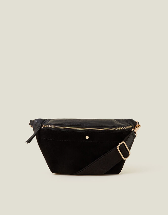 Leather Sling Bum Bag, , large
