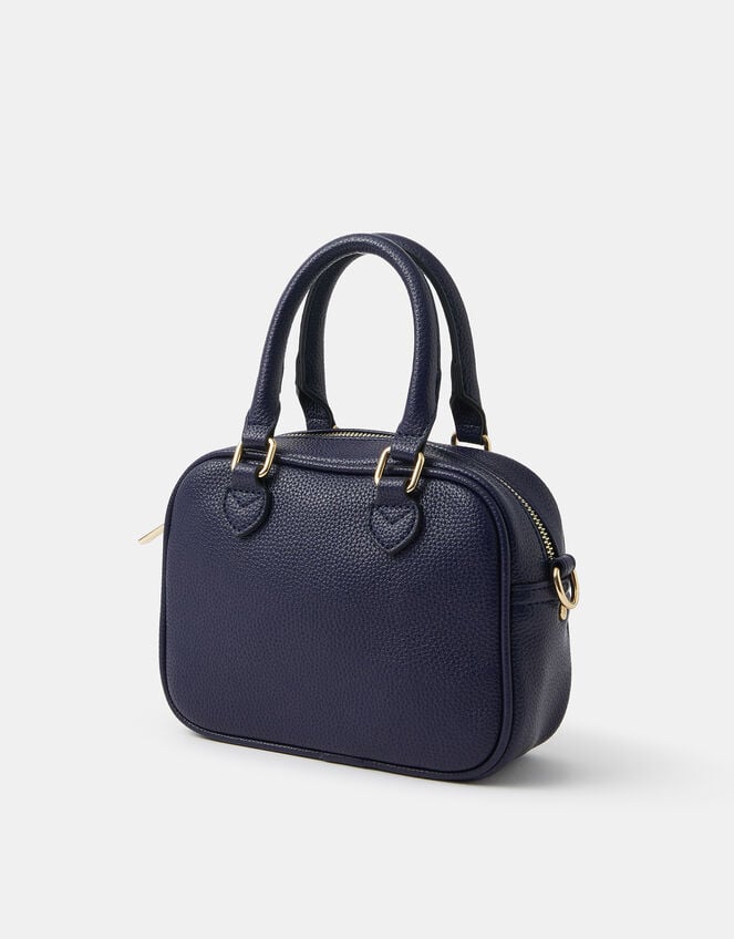 Heart Crossbody Bag, Blue (NAVY), large
