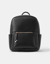 Bonnie Laptop Backpack, Black (BLACK), large