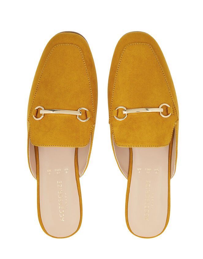 Backless Loafers, Yellow (YELLOW), large