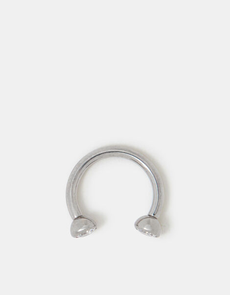 Titanium Diamant&eacute; Barbell Hoop, , large