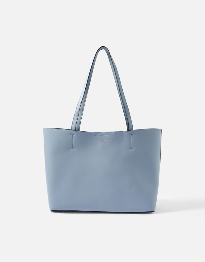 Leo Tote Bag, Blue (BLUE), large