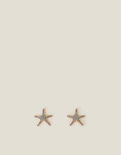 Pavé Starfish Stud Earrings, , large