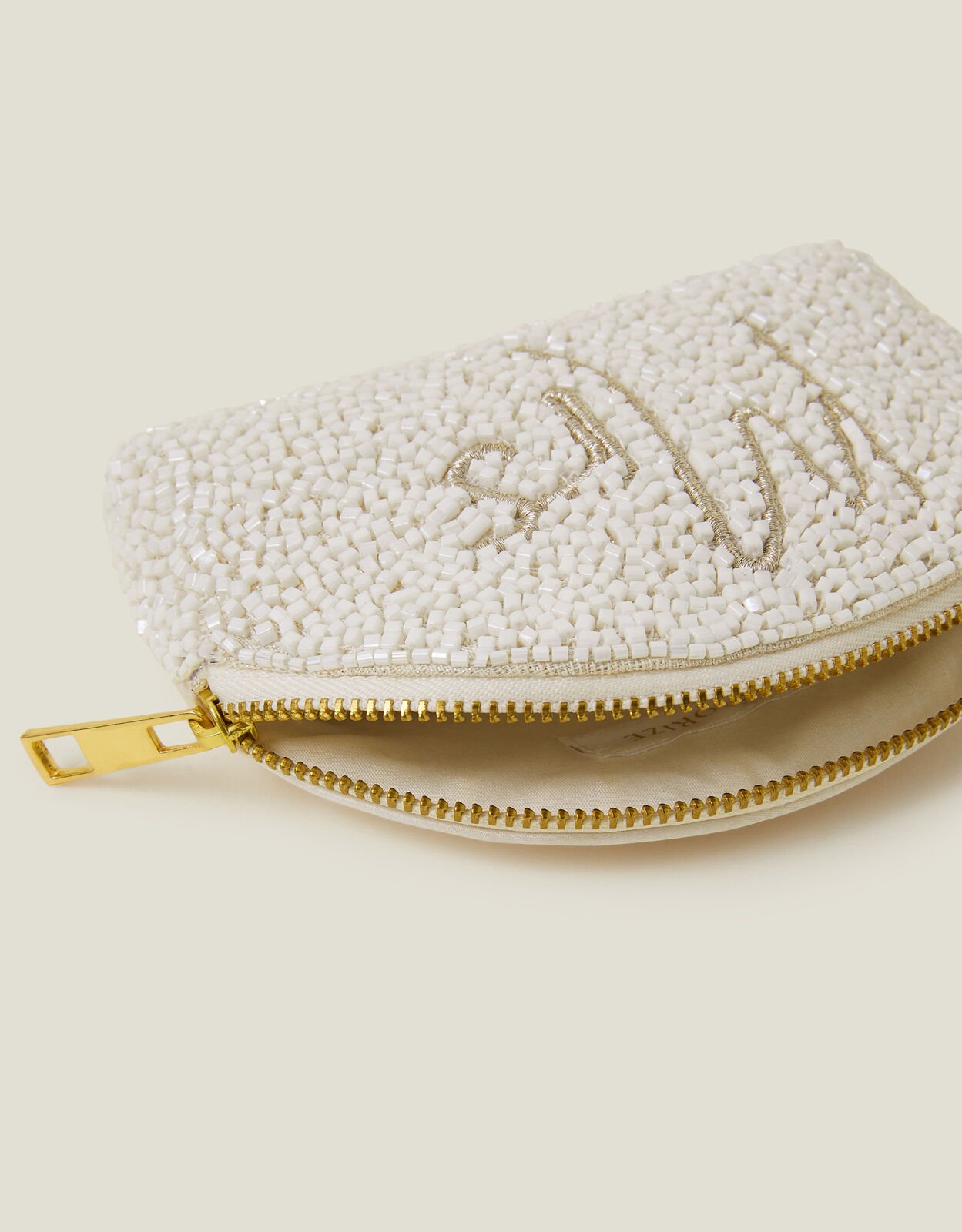 Bridal Hand Beaded Mrs Purse