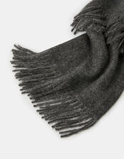 Holly Super-Soft Blanket Scarf, Grey, large