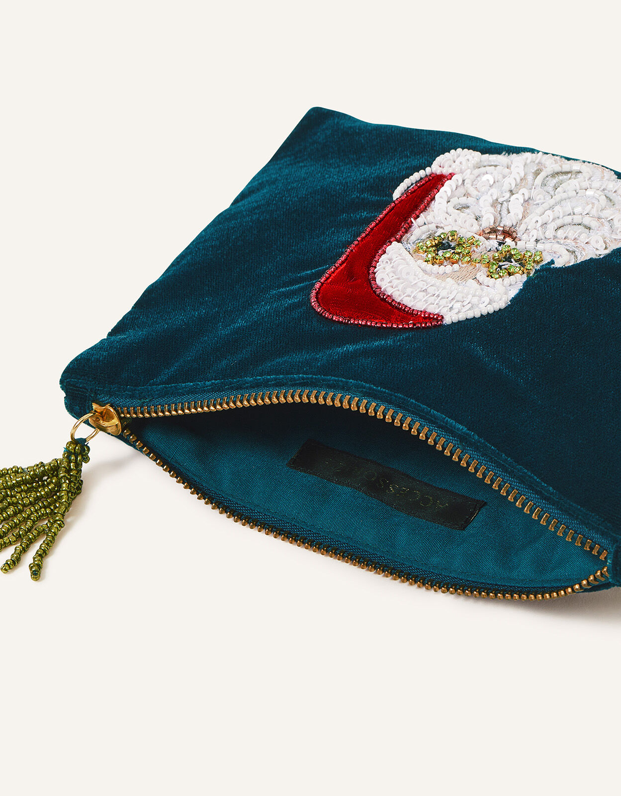 Large velvet 2025 pouch