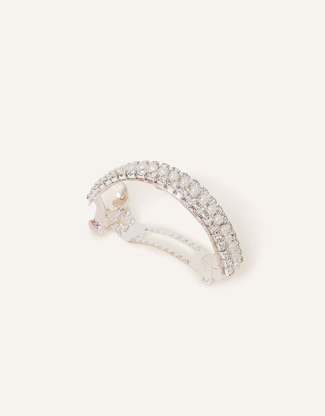 Sparkle Diamante Barrette Clip, , large