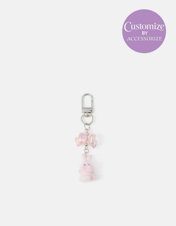 Mini Bunny Bow Charm, , large