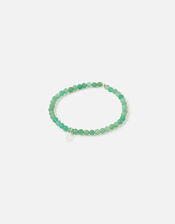 Sterling Silver Heart Chakra Bracelet with Aventurine, , large