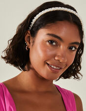 Slim Pearl Headband, , large
