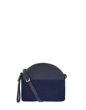 Danie Dome Leather Cross-Body Bag, , large