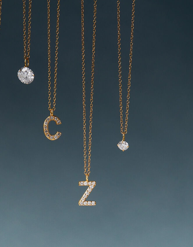 Lab Grown Diamond 0.5ct Pendant Necklace 9ct Gold, , large