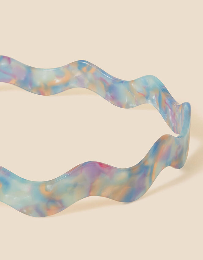 Resin Marble Wave Headband Alice bands Accessorize UK