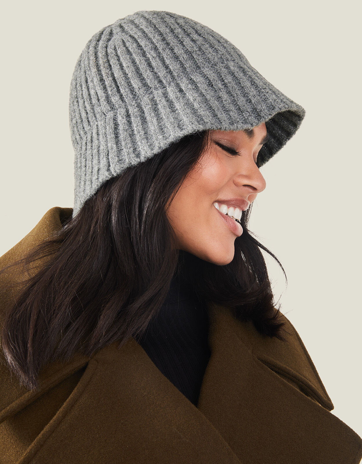 Knit bucket hat hotsell