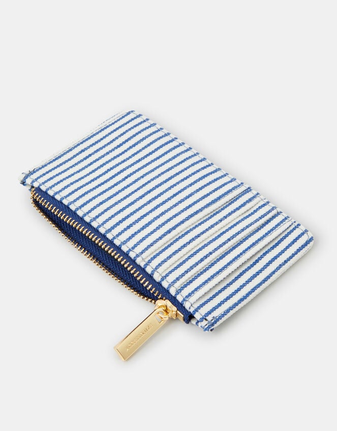 Shell Embroidered Cardholder, , large