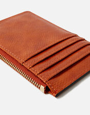 Zip Card Holder , Orange (ORANGE), large