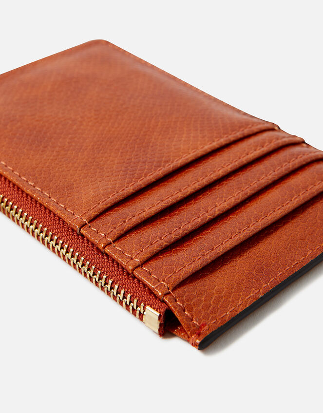 Zip Card Holder , Orange (ORANGE), large