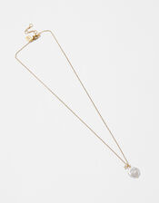 Gold-Plated Freshwater Pearl Celestial Necklace, , large