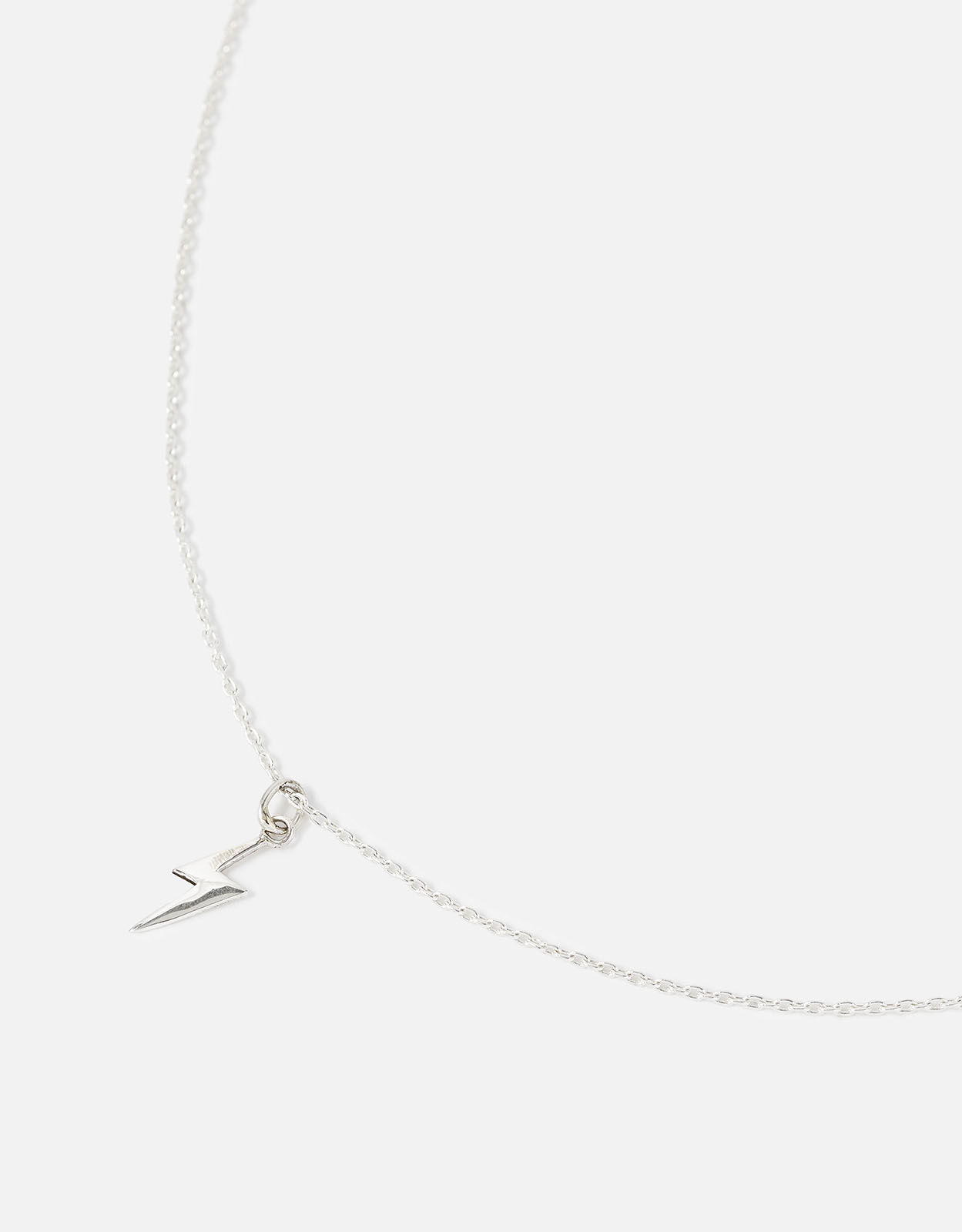 thumbnail image 2 of Fashion Jewelry Lightning Bolt Pendant Necklace Gold Silver Rose Gold TK8-3 2 of 4