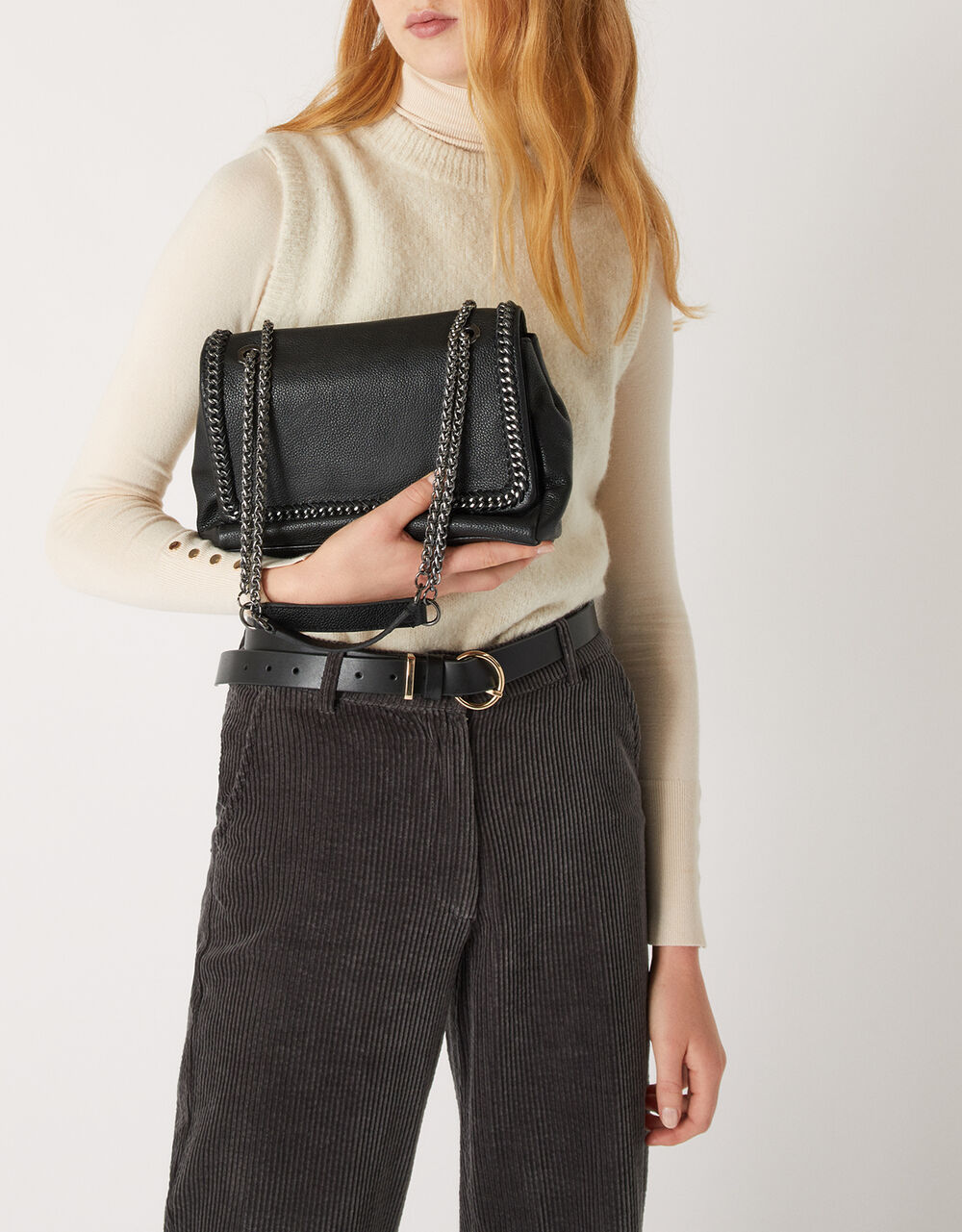 Leather Chain Trim Bag Accessorize UK Navigation Catalog Accessorize UK